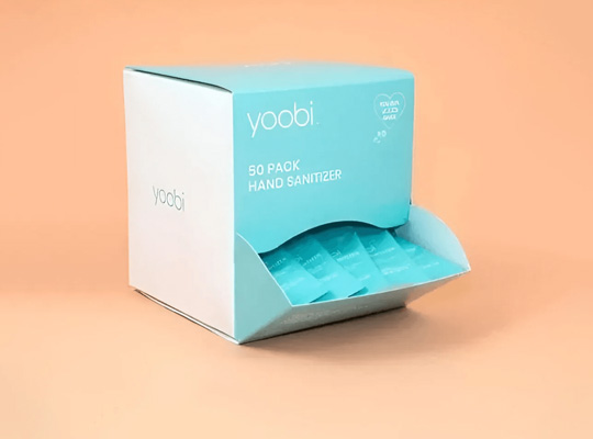 hand sanitizer packaging boxes