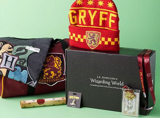 harry potter subscription packaging boxes