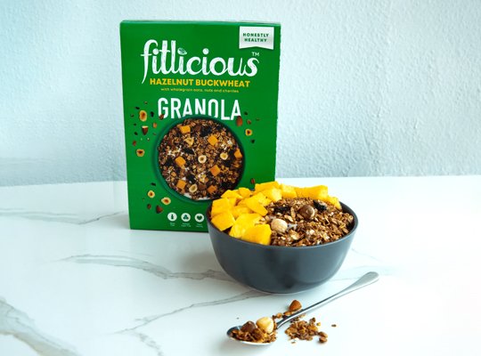 homemade granola bar packaging