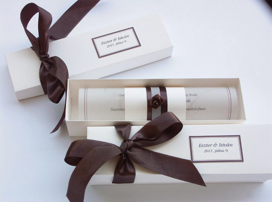 invitation boxes