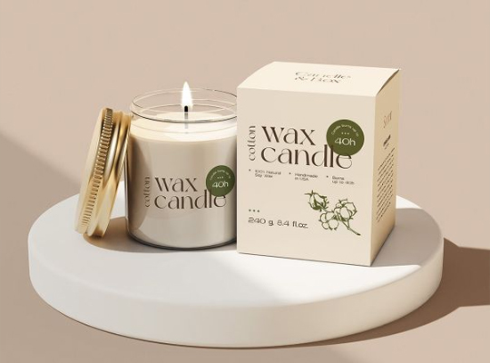 jar candle boxes