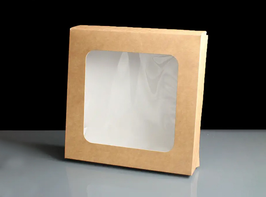 kraft paper window boxes packaging