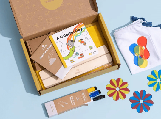 kraft subscription packaging boxes