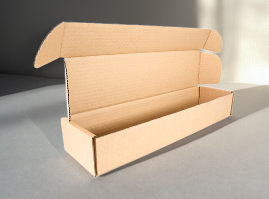 long narrow shipping box