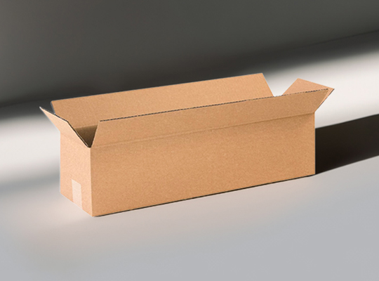 long narrow shipping boxes