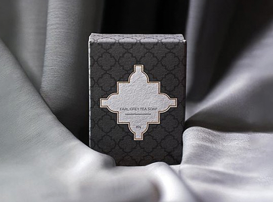 luxury black soap box
