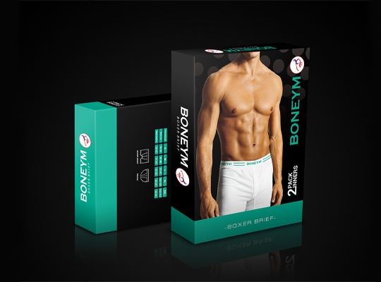mens underwear packaging