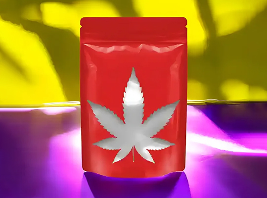 mylar bags with window