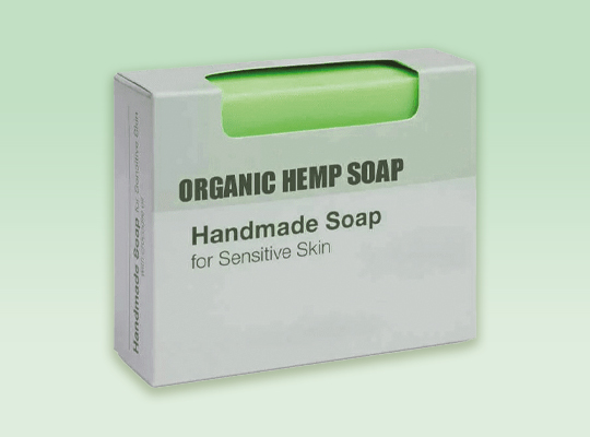 organic hemp soap packaging