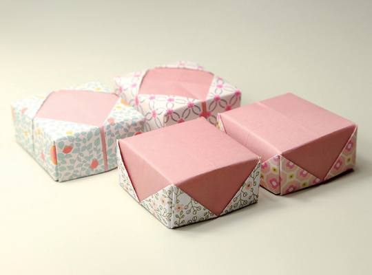 origami box with lid wholesale