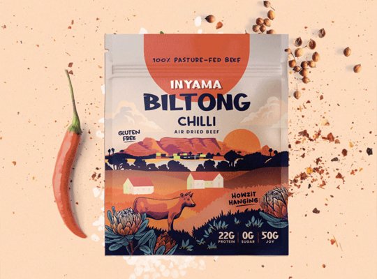 packaging for biltong