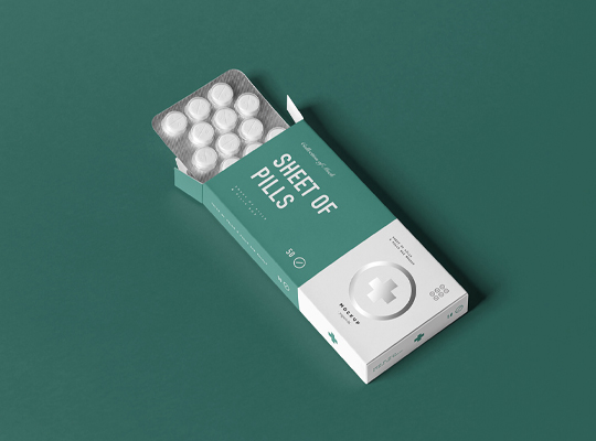 pill packaging boxes