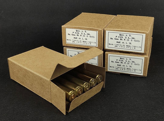 plain cardboard ammo boxes