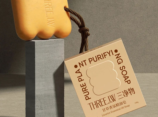 plain soap packaging