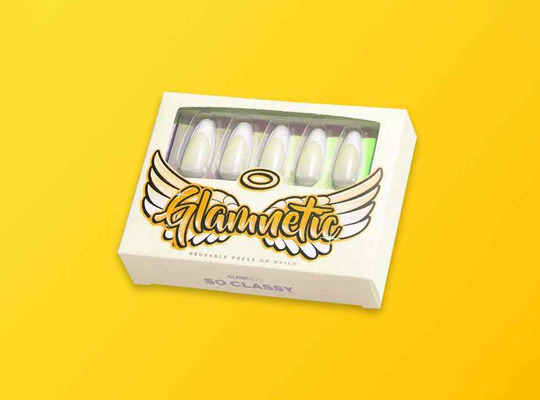 press on nail packaging boxes