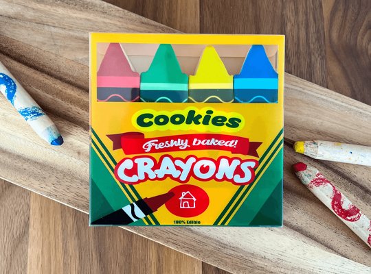 printed crayon boxes