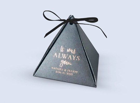 pyramid favor boxes