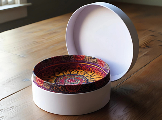 round packaging boxes