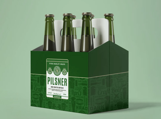 six pack bottle carrier bulk