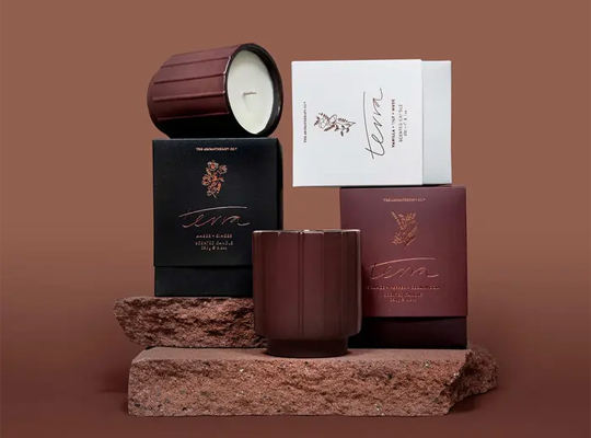 two piece candle boxes