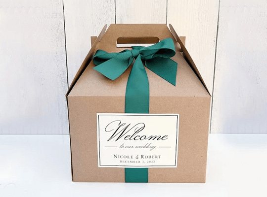 custom wedding favor boxes